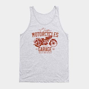 Classic Motorcycles Garage: Expert Builds and Repairs for Timeless Rides Tank Top